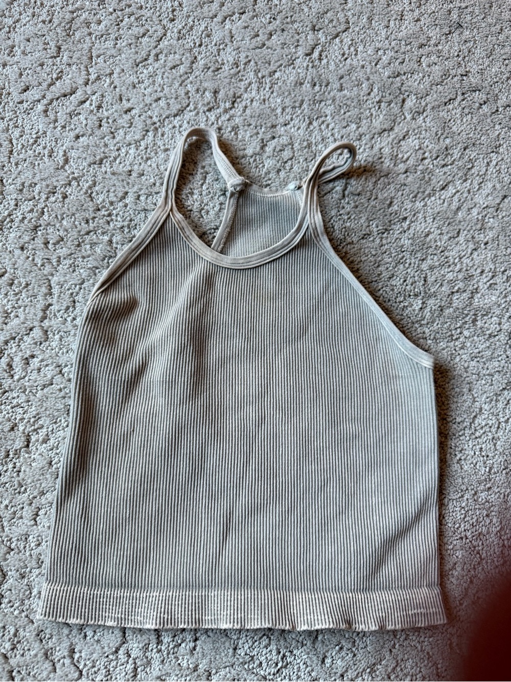 Fp movement happiness runs Crop Tank Top, sand XS/S